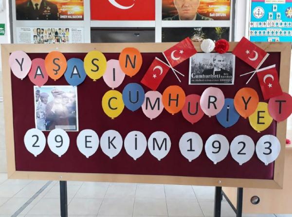 29 Ekim Cumhuriyet Bayramı Kutlandı.